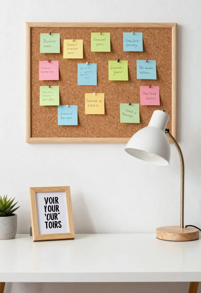 18 Desk Setup Aesthetic 2026 Trending Ideas That Look Pinterest Worthy - 9. Inspiring Quotes and Affirmations 1