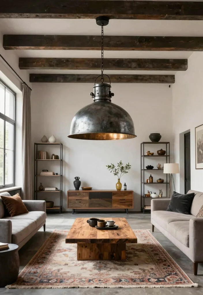 18 Modern Pendant Light Ideas That Elevate Any Room Instantly 13 18 Modern Pendant Light Ideas That Elevate Any Room Instantly - 3. Industrial Style Metal Pendants 1