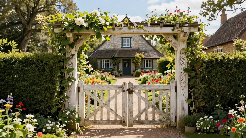 12 Farmhouse Gate Entrance Ideas That Boost Curb Appeal