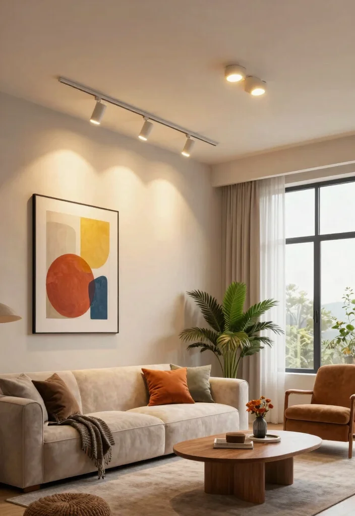 12 Magnetic Lights Ceiling Ideas for Renters Who Can't Drill - 2. Magnetic Track Lighting 1