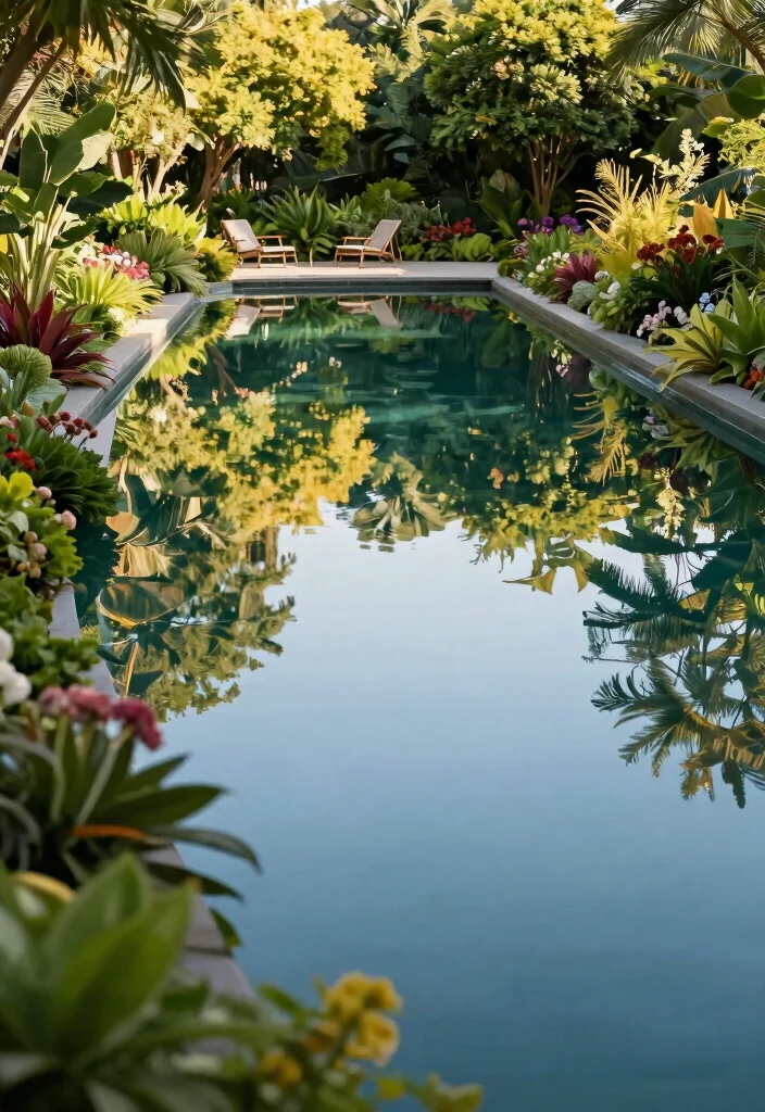 14 Estanque de Patio Que Funciona Sin Electricidad ni Filtros Caros - 14. The Reflecting Pool 1
