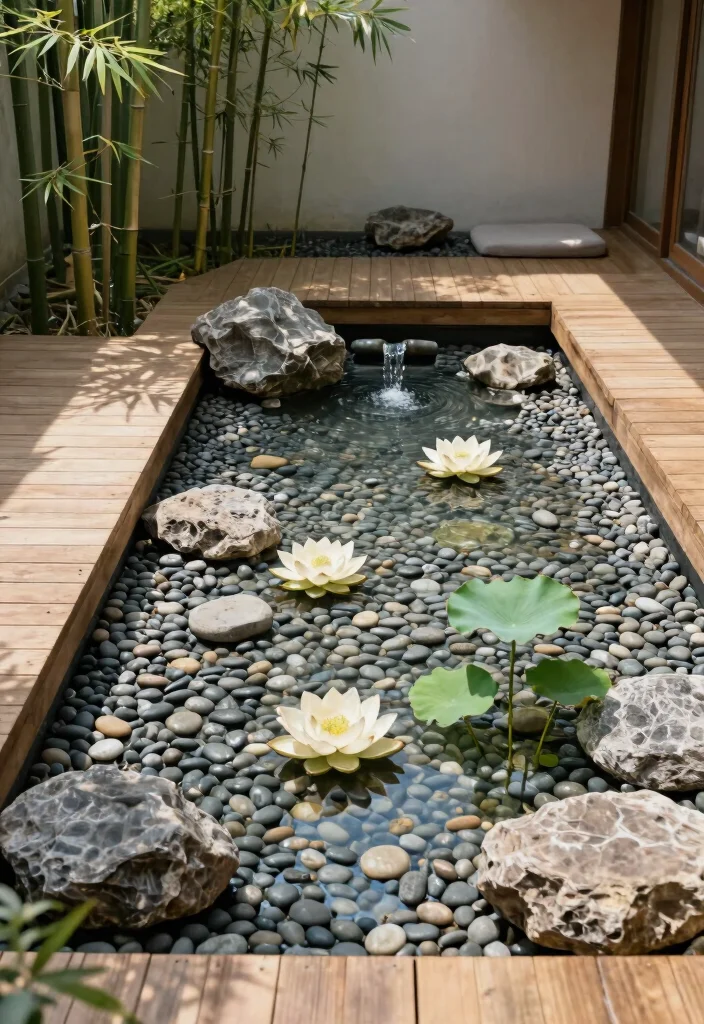 14 Estanque de Patio Que Funciona Sin Electricidad ni Filtros Caros - 2. The Miniature Zen Pond 1