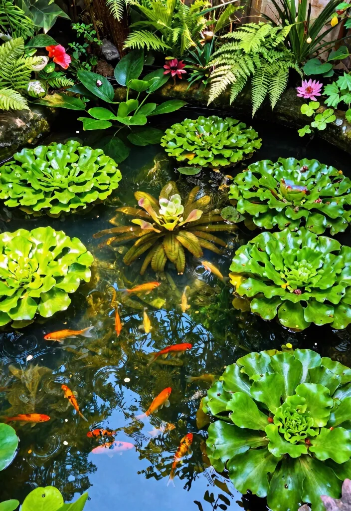 14 Estanque de Patio Que Funciona Sin Electricidad ni Filtros Caros - 3. The Self-Sustaining Ecosystem Pond 1