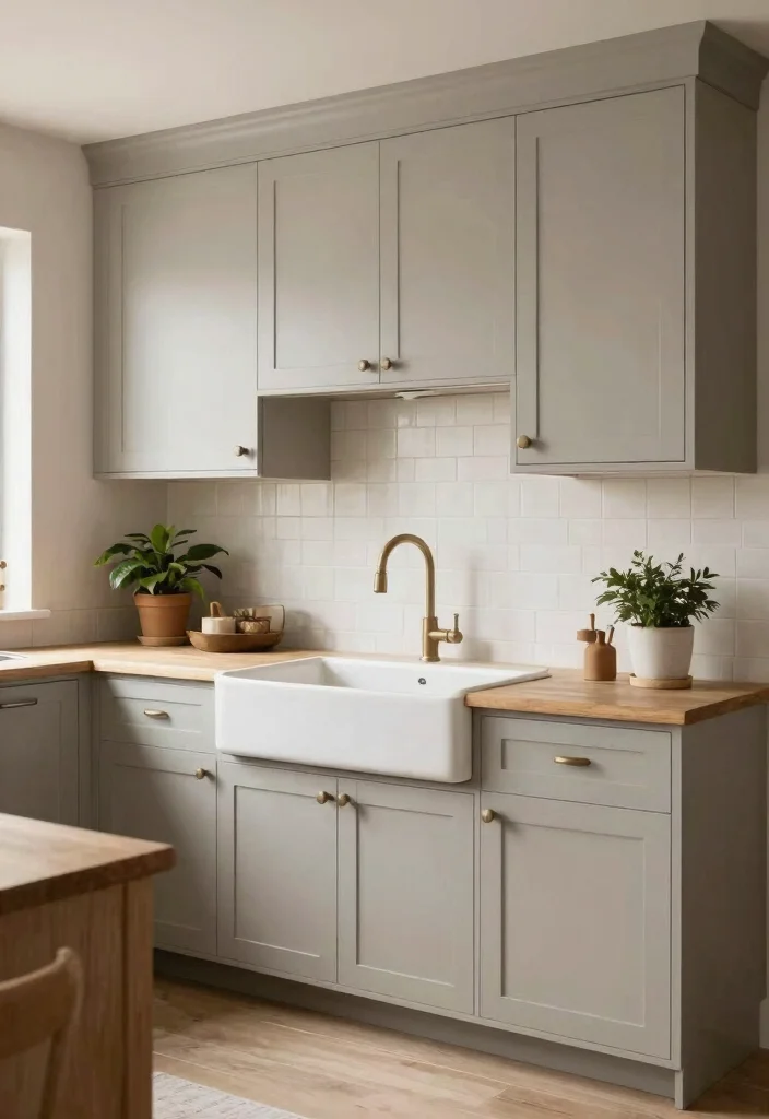14 Farmhouse Sink Kitchen Ideas for Small Spaces and Tight Budgets - 10. Color Palette Coordination 1