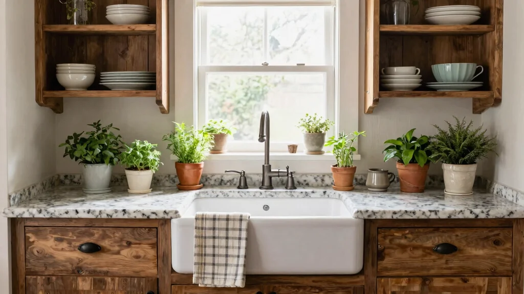 14 Farmhouse Sink Kitchen Ideas for Small Spaces and Tight Budgets
