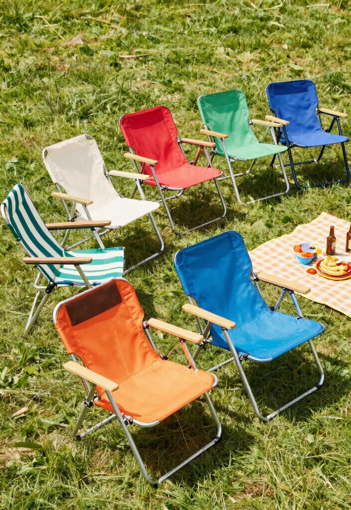 14 Outdoor Lounge Chair Ideas That Dry Fast After Rain - 12. Versatile Folding Lounge Chairs 1