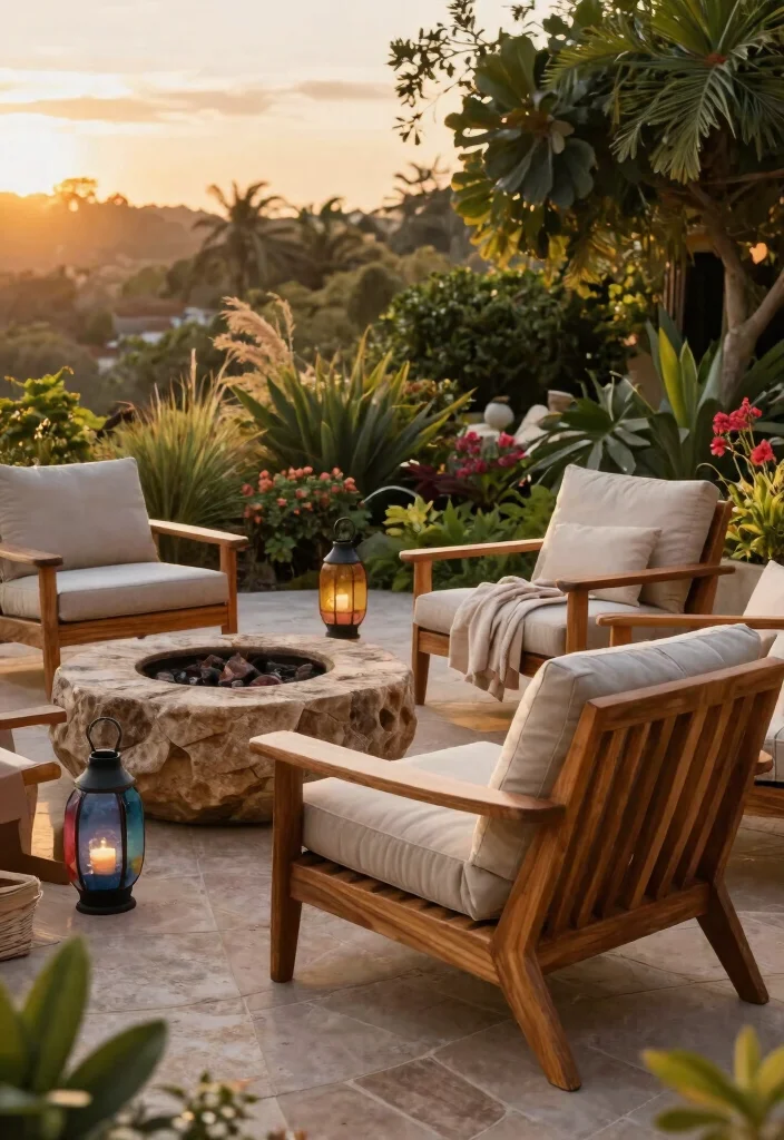 14 Outdoor Lounge Chair Ideas That Dry Fast After Rain - 5. Durable Teak Wood Lounge Chairs 1