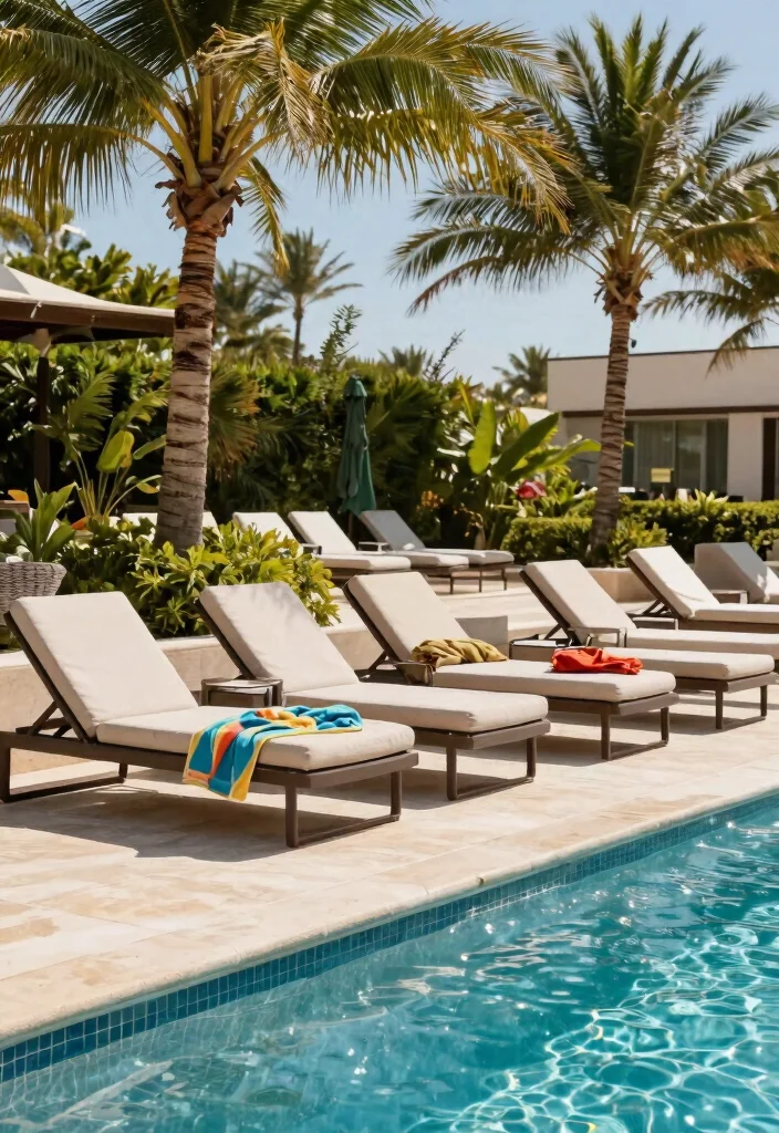14 Outdoor Lounge Chair Ideas That Dry Fast After Rain - 7. Stylish Sun Loungers 1