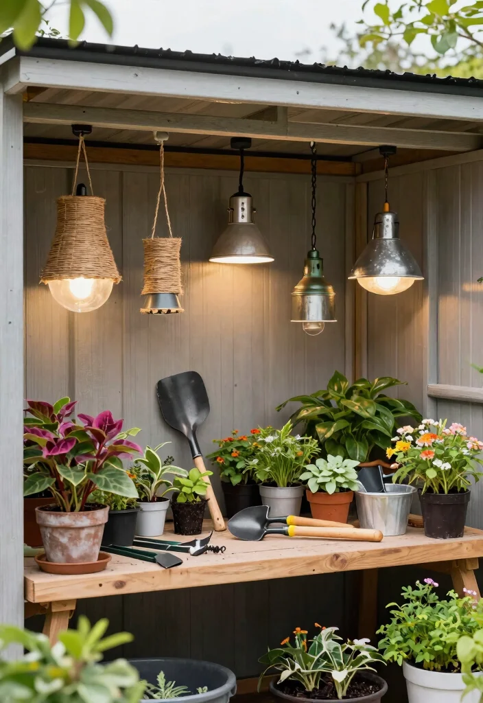 14 Rustic Ceiling Light Ideas That Work on a Tight Budget - 14. Adaptive Light Fixtures 1