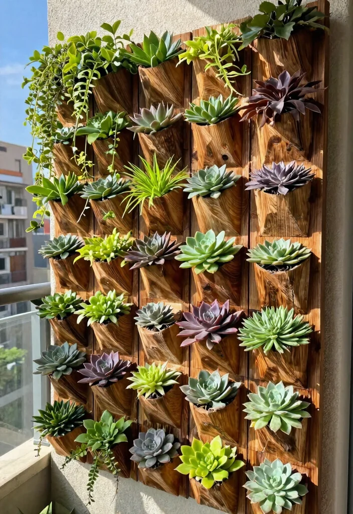 14 Succulent Planter Ideas That Drain Properly and Don't Rot - 1. Vertical Garden Wall Planters 1
