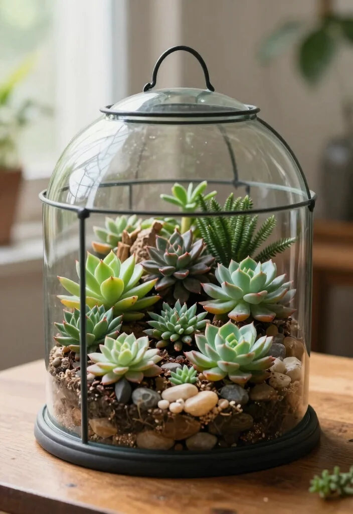 14 Succulent Planter Ideas That Drain Properly and Don't Rot - 8. Glass Terrariums 1