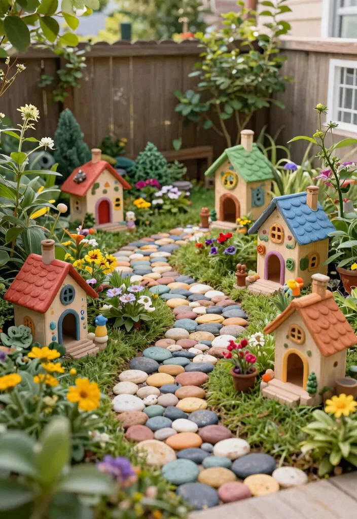 15 Backyard Playground Ideas for Small Yards With No Room to Spare - 10. Fairy Garden Play Zone 1