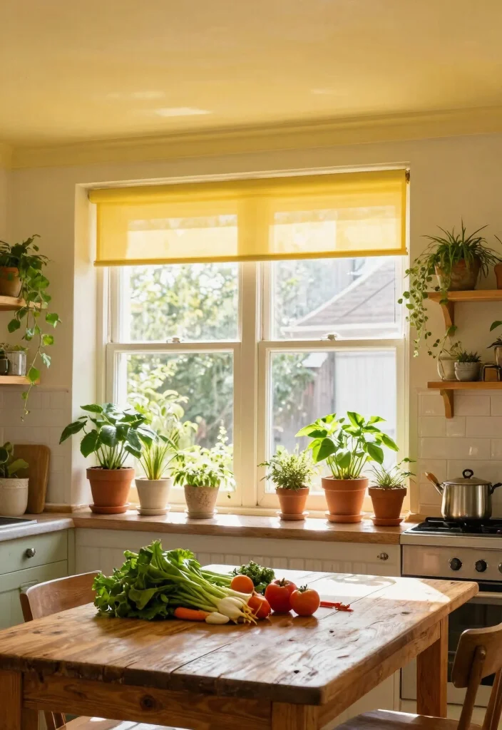 15 Ceiling Paint Colors That Make Low Ceilings Feel Higher - 10. Soft Golden Yellow 1