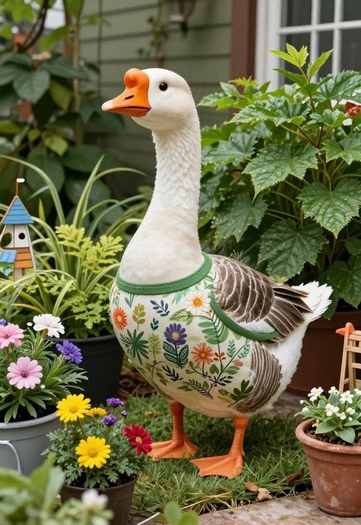 18 Porch Goose Clothes That Change With Every Season and Holiday - 11. Earth Day Advocate 1