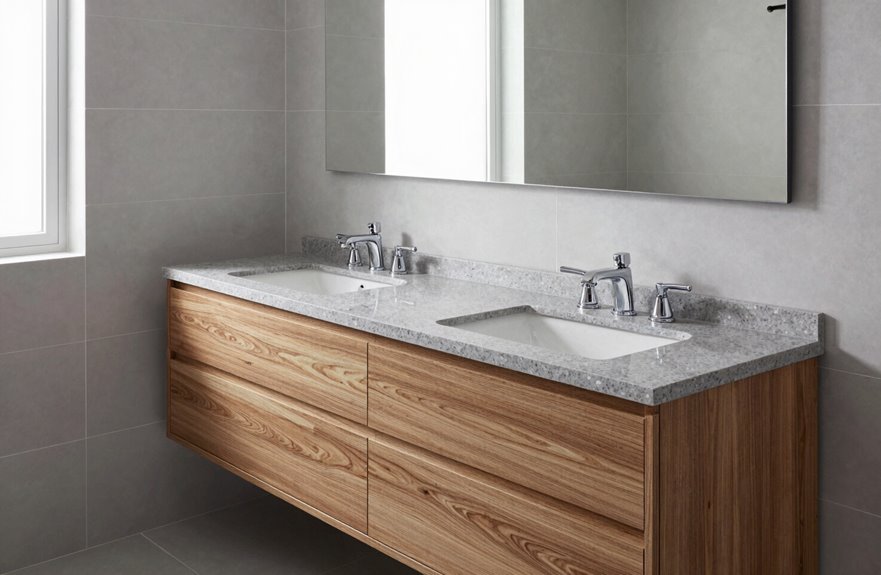 Standard Bathroom Vanity Sizes 5 72 inch double vanity harmony