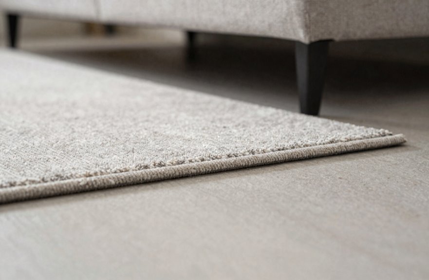 How to Keep Rugs From Moving on Carpet (A Complete Guide) 4 anchor rug edges with furniture weights