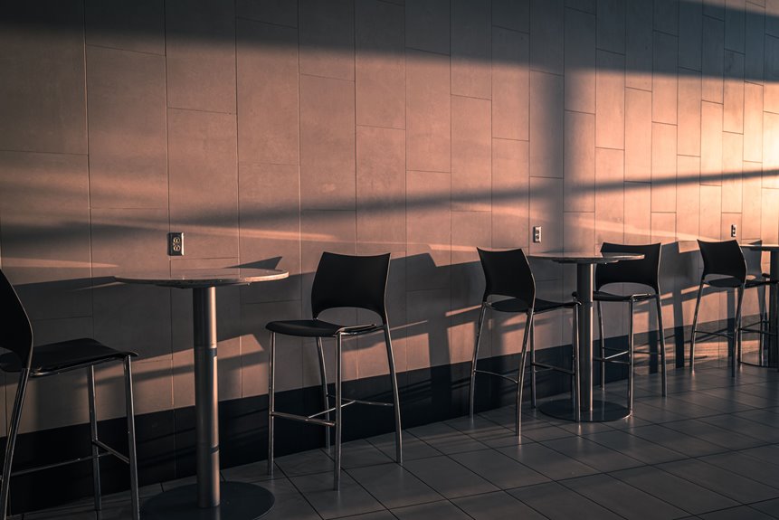 average kitchen table height measurement