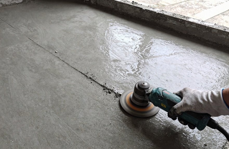 How to Seal a Concrete Floor in 7 Steps 5 clean degrease rinse dry thoroughly