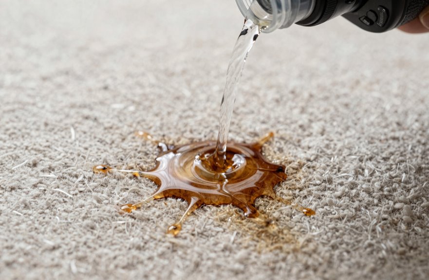 5 Steps to Clean Coffee From Carpet Fast 2 cool water blot repeat gently