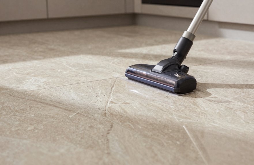 How to Clean Stone Floors in 5 Simple Steps 1 dry dust then vacuum before mop