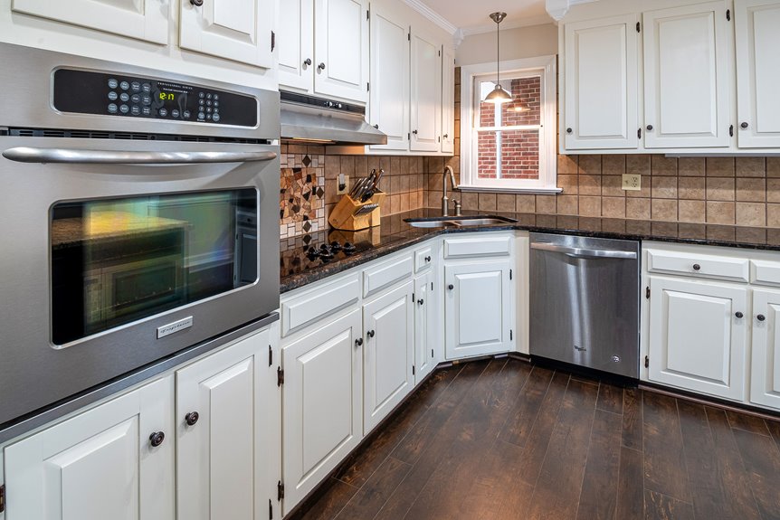 five cabinet colors pair beautifully with black countertops