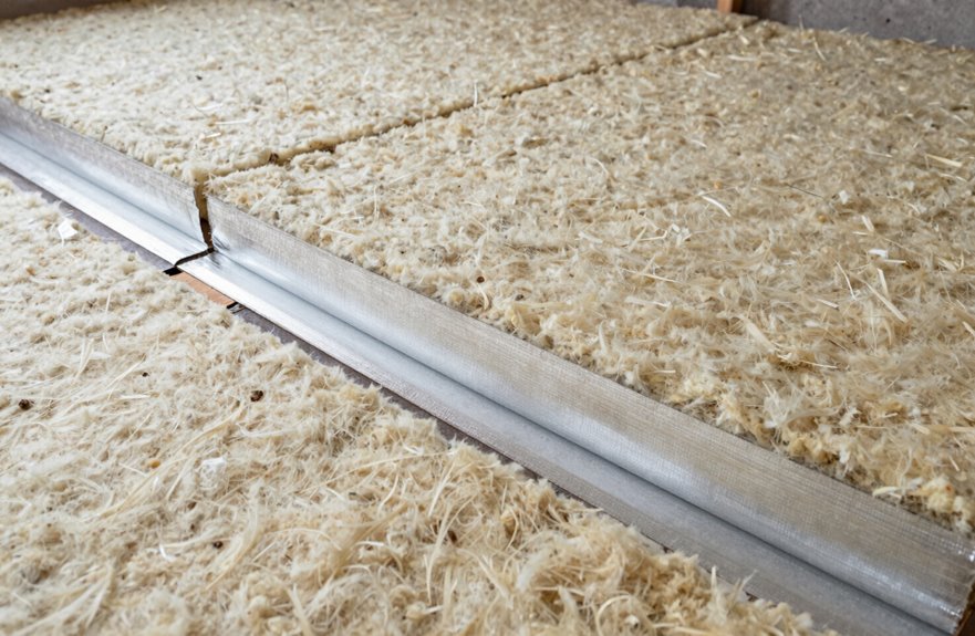 framed batt insulation gaps