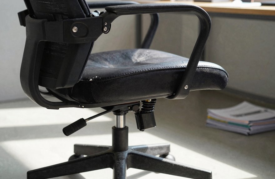 Why Does My Chair Keep Going Down? 1 gas lift cylinder leaks and sinking failure