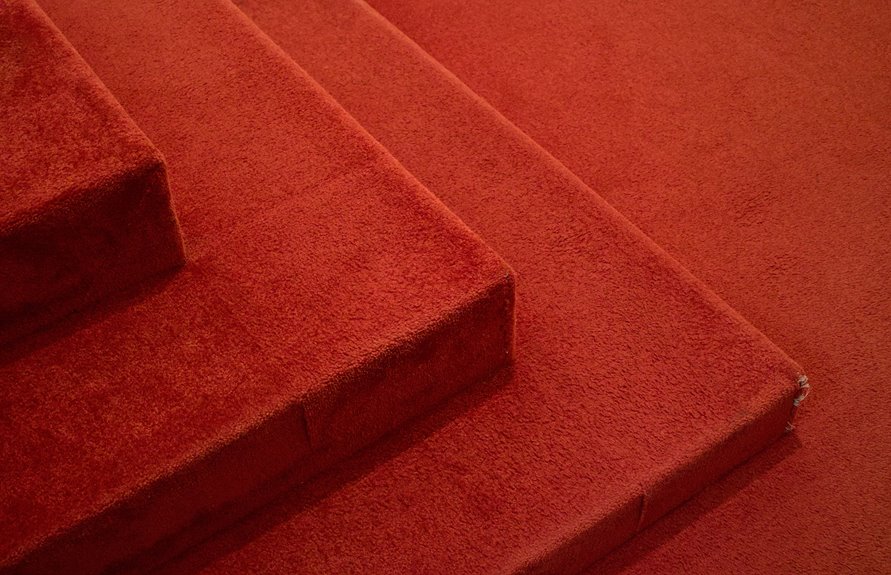 how to dry carpet steps