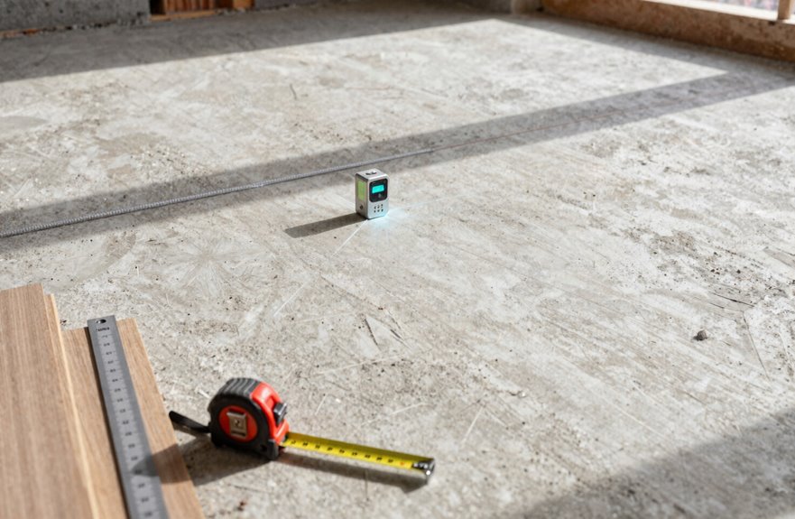 7 Steps to Install Laminate Flooring on Concrete 1 level concrete level laminate