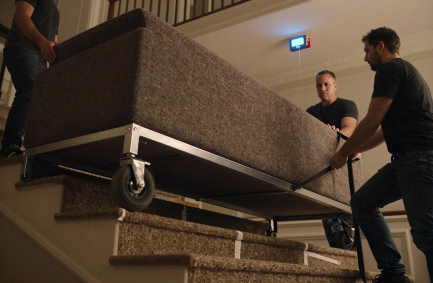 How to Move Heavy Furniture Up Stairs 3 measure twice move once