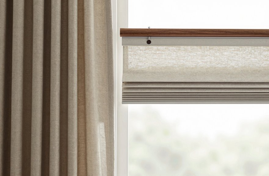 How to Put Curtains Over Blinds in 5 Steps 3 measuring for ideal curtain placement