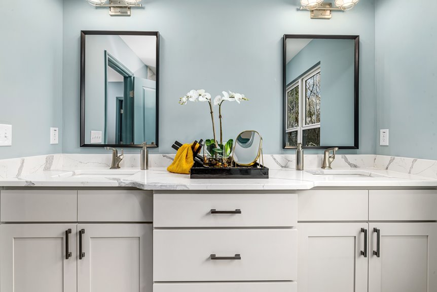 standard bathroom vanity dimensions overview