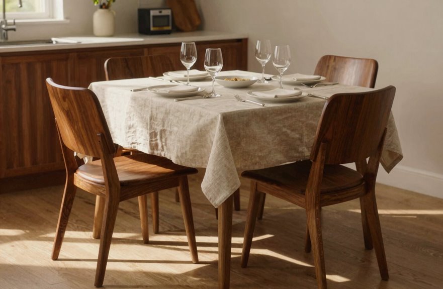 standard dining height for comfort and unity