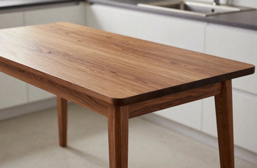 standard kitchen table height tolerance