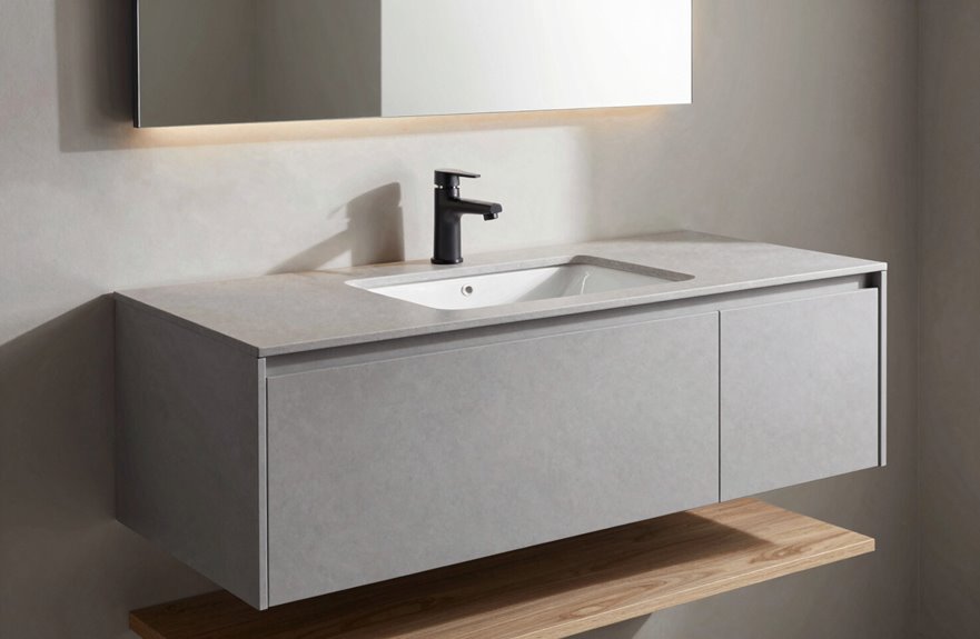 Standard Bathroom Vanity Sizes 1 vanity sizing and clearance measurements