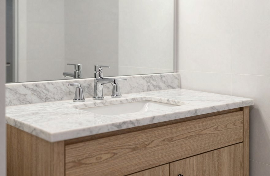 Standard Bathroom Vanity Sizes 2 vanity widths single to double