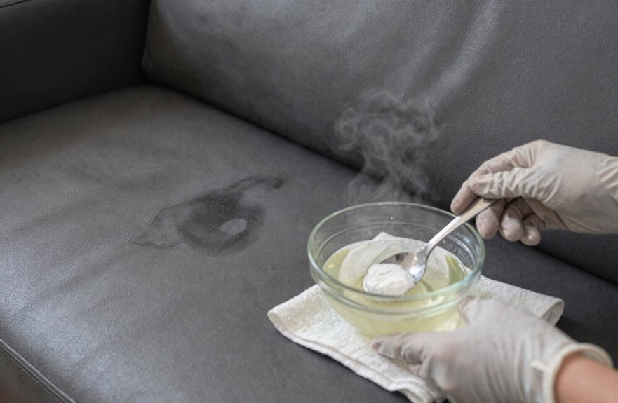 How Do You Remove Ink From a Leather Sofa 5 vinegar and baking soda ink removal