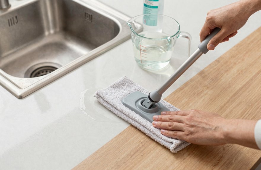 How to Mop Floors With Vinegar for Good Cleaning 5 vinegar water cleaning ratios tiles
