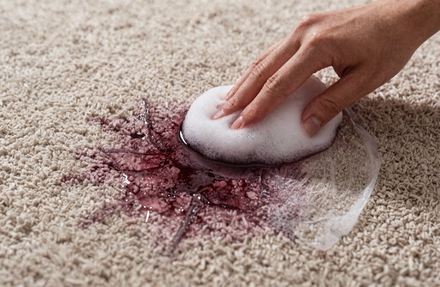 wool carpet stain toolkit ready